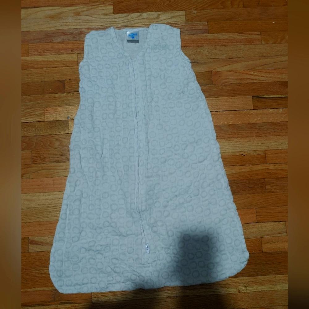 Halo sleeveless 100% cotton muslin sleep sack 6-12 months